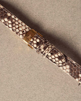 Natural Python Women's Strap | The Gray Box