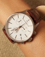 Reloj Woodland Chrono Brown Coffee