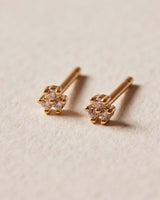 Pendientes Mini Triple Sparkle Pareja