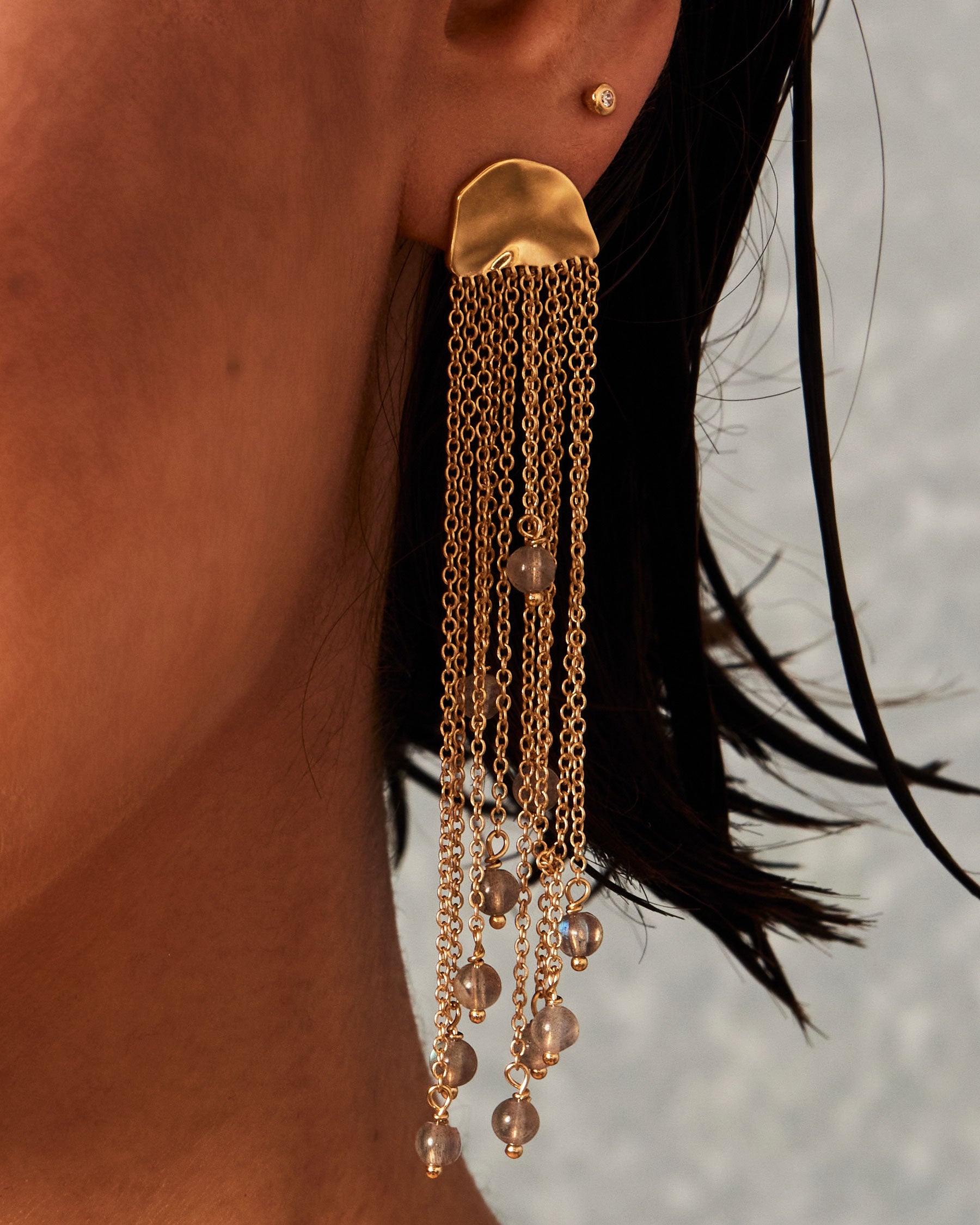 Pendientes Largos Jellyfish Unidad