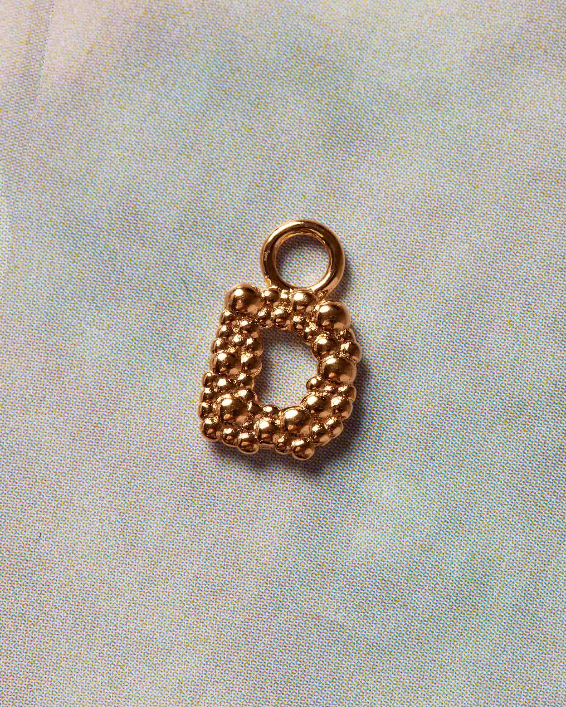 Charm Sand Dust Letter D