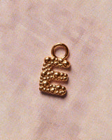 Charm Sand Dust Letter E