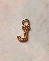 Charm Sand Dust Letter J