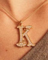 Charm Vintage Letter K | The Gray Box