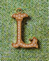 Charm Vintage Letter L | The Gray Box