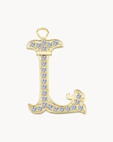 Charm Vintage Letter L | The Gray Box