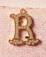 Vintage Charm Letter R