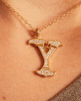 Charm Vintage Letter Y | The Gray Box