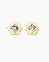 Pendientes Mini Vine Blanco Pareja