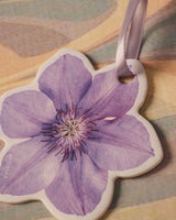 Personalized Perfumed Violet Flower Personalized Card