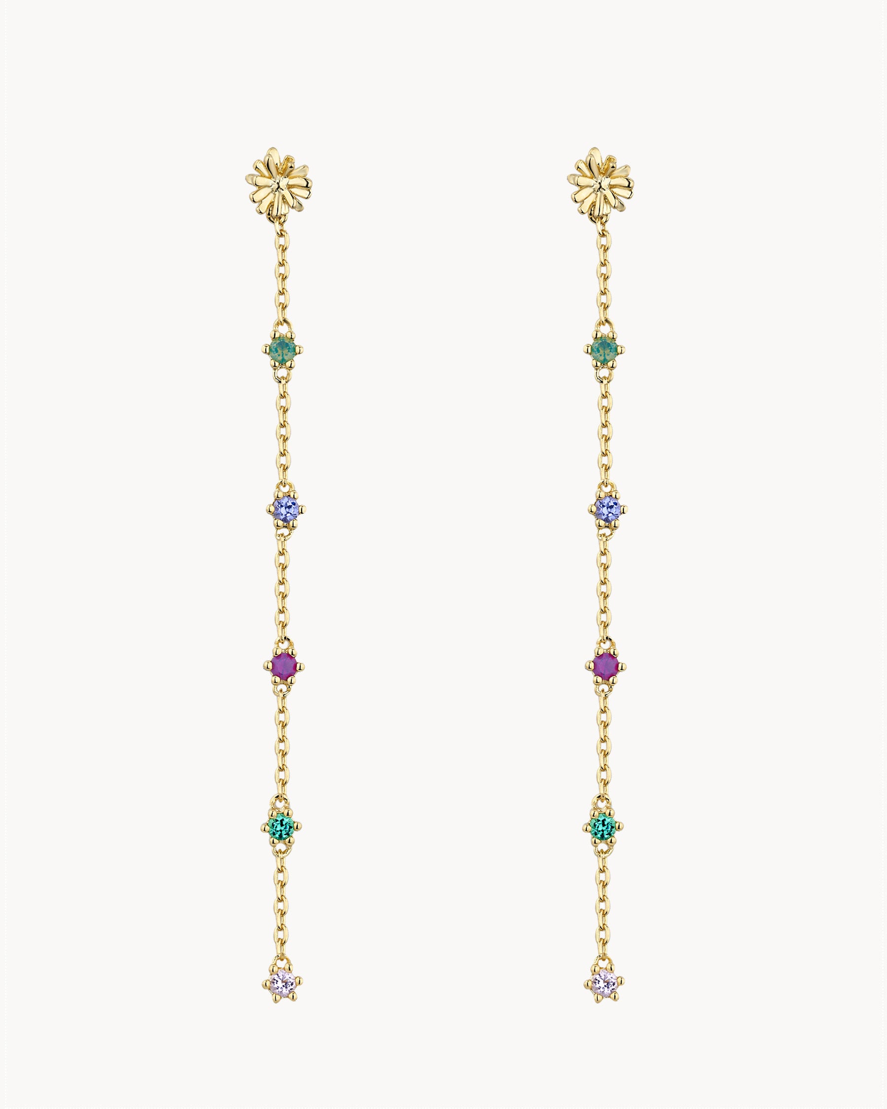 Earrings Duo Margarita Rainbow