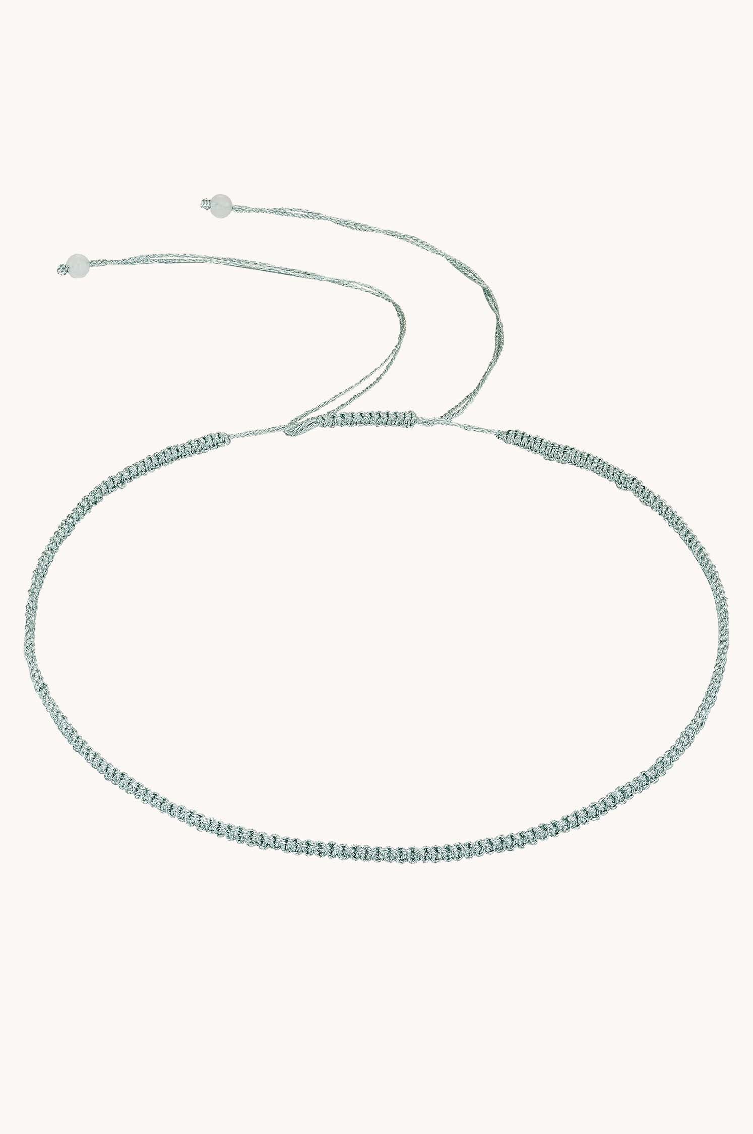 Collar Macrame Verde | REALIZADO A MANO