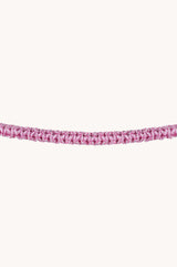 Pulsera Macrame Rosa | REALIZADO A MANO