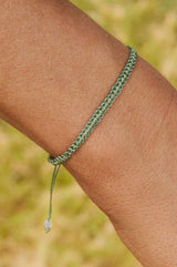 Pulsera Macrame Verde Intenso | REALIZADO A MANO