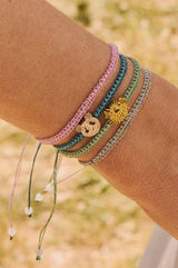Pulsera Macrame Verde Intenso | REALIZADO A MANO