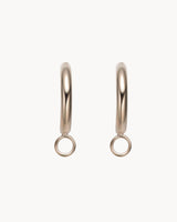 Hoop Earrings Base M | The Gray Box