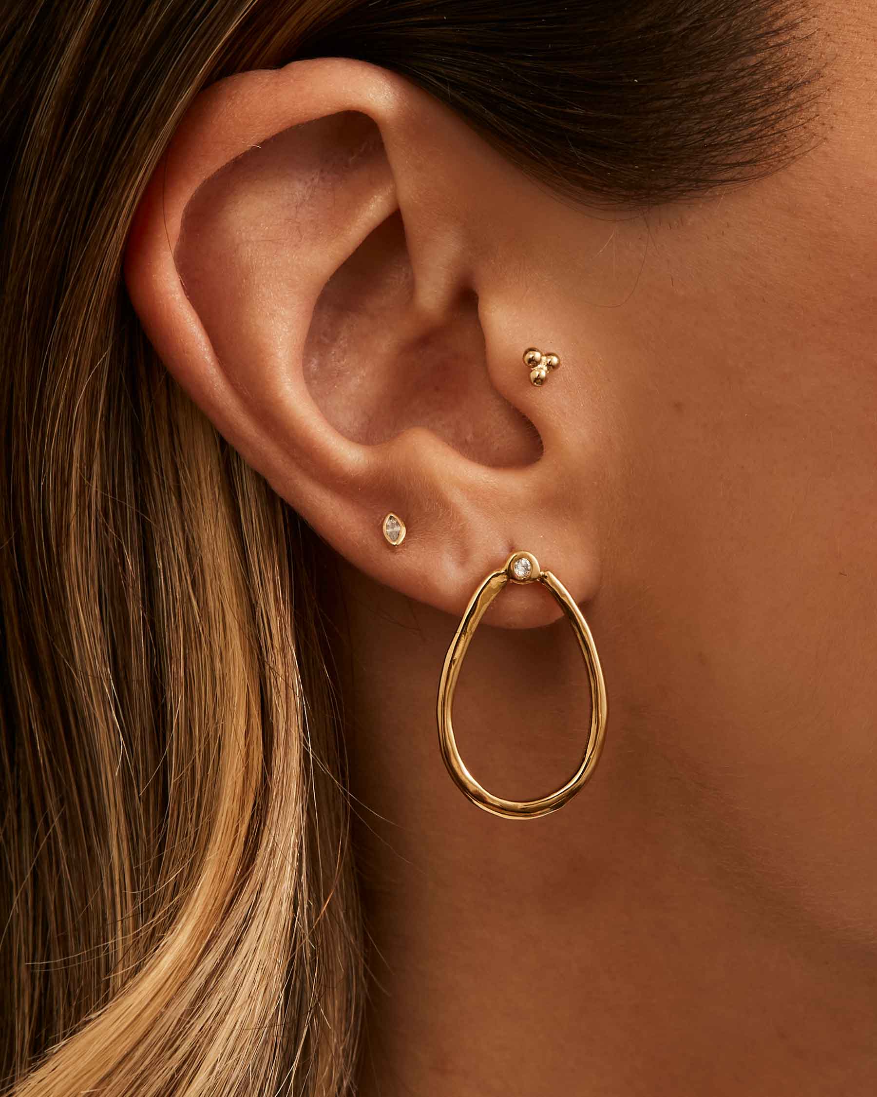Pendientes Sparkle Moon Pareja