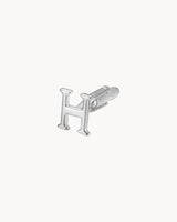 Cufflink Letter H | The Gray Box