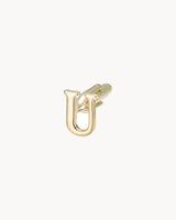 Cufflink Letter U | The Gray Box