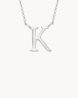 Necklace Letter K | The Gray Box