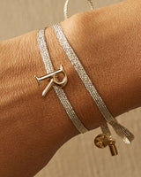 Charm Bracelet Letter R | The Gray Box