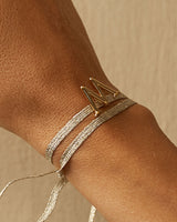 Charm Pulsera Letra W