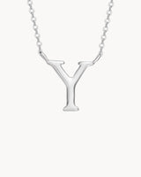 Necklace Letter Y | The Gray Box