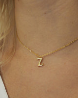 Necklace Letter Z | The Gray Box