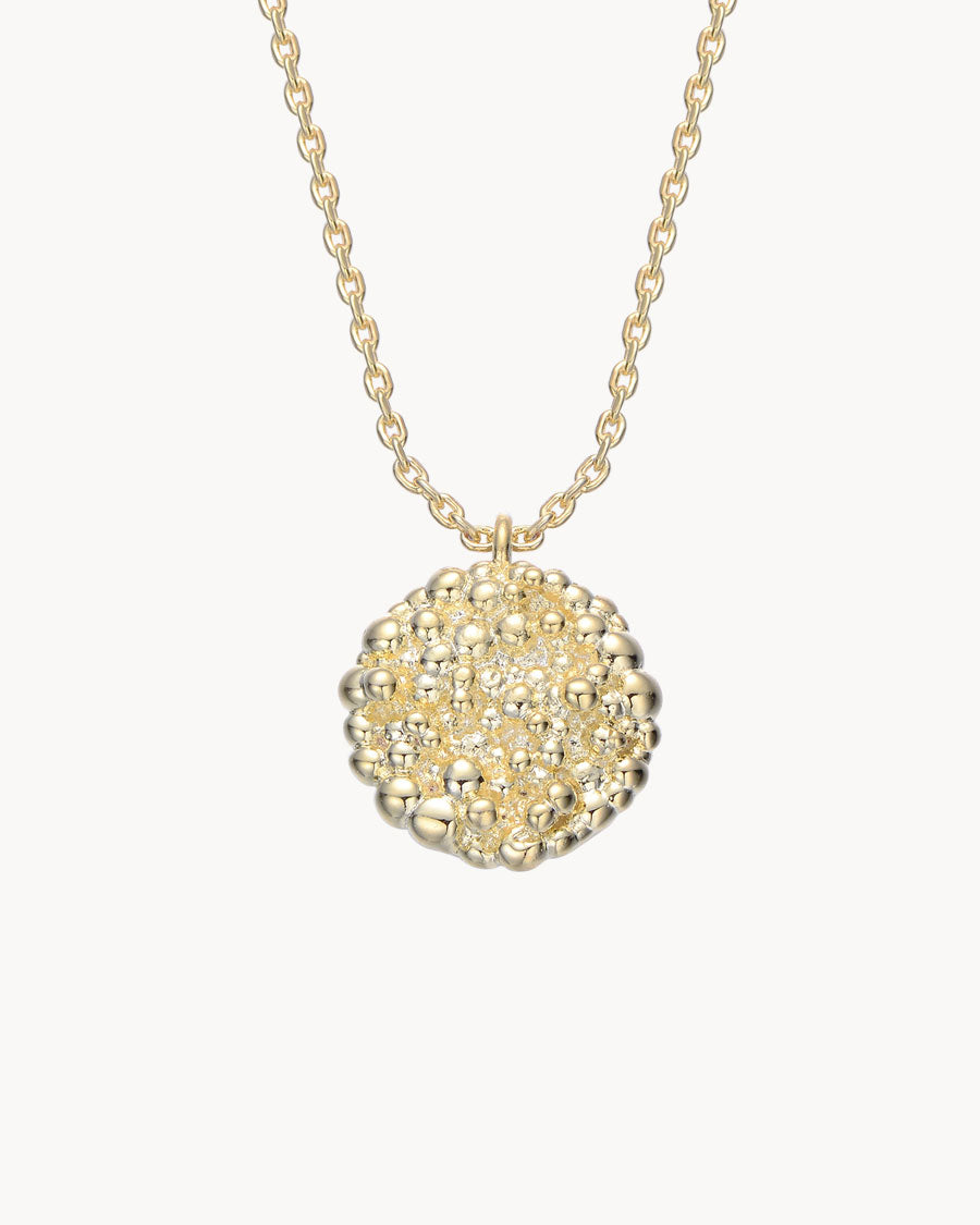 Sand Dust Circle Necklace