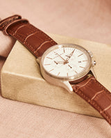 Reloj Woodland Chrono Brown Coffee