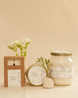 Pack Velas White Flower | Cera Vegetal