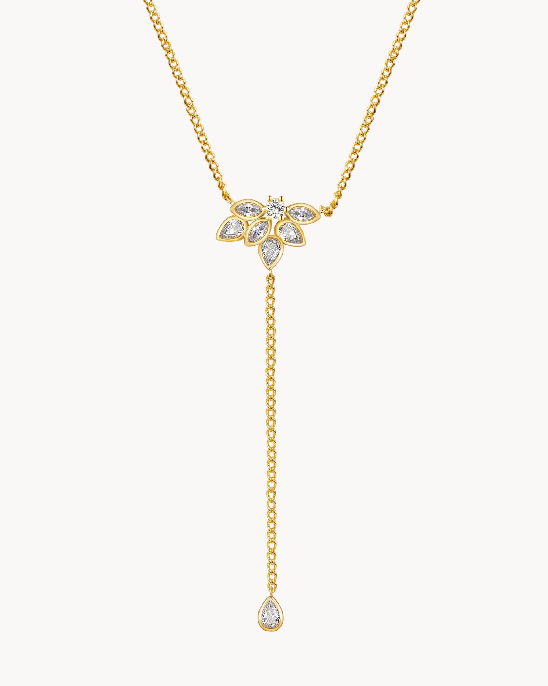 Succulent Drop Necklace