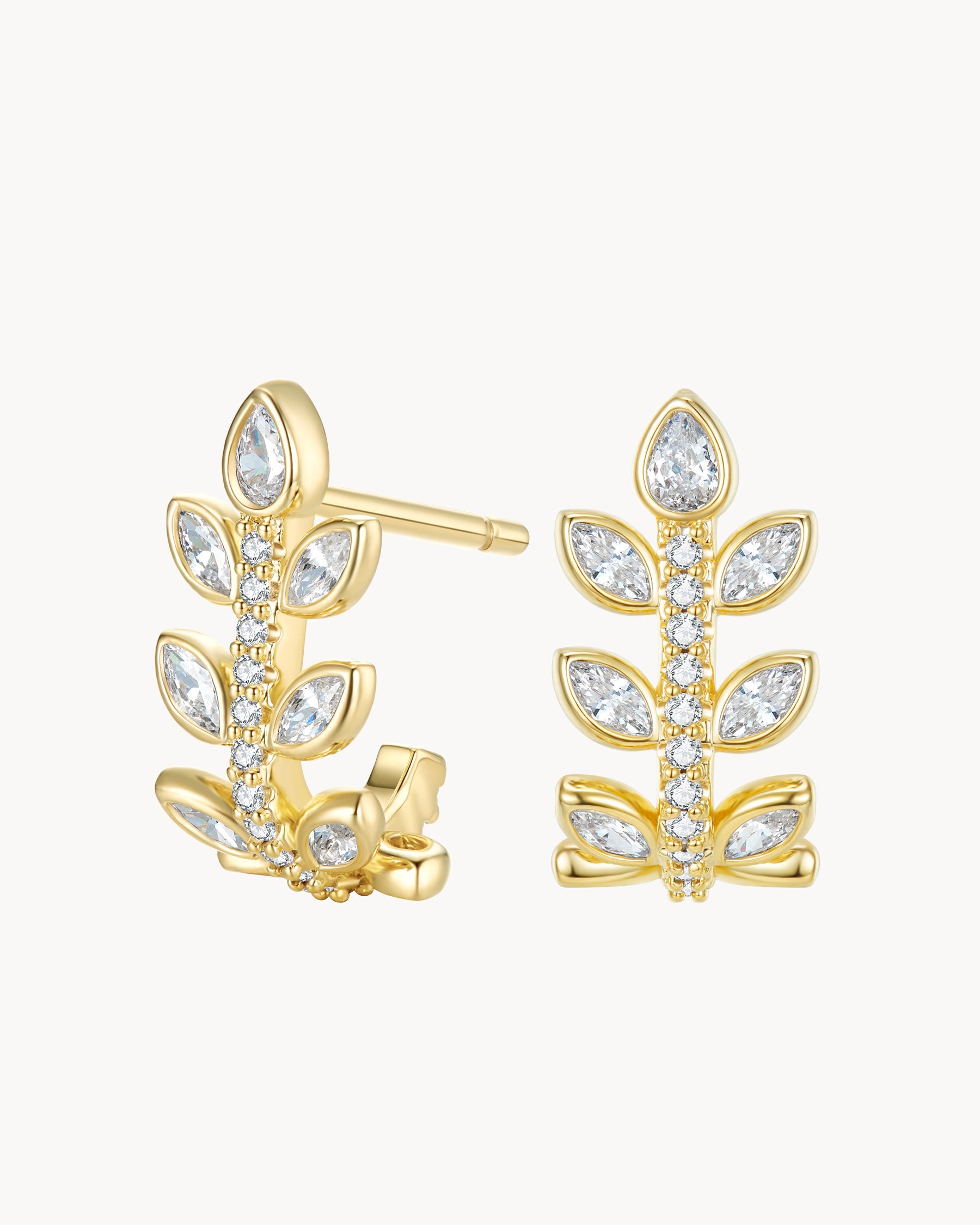 Pendientes ajustado Suculenta Pareja