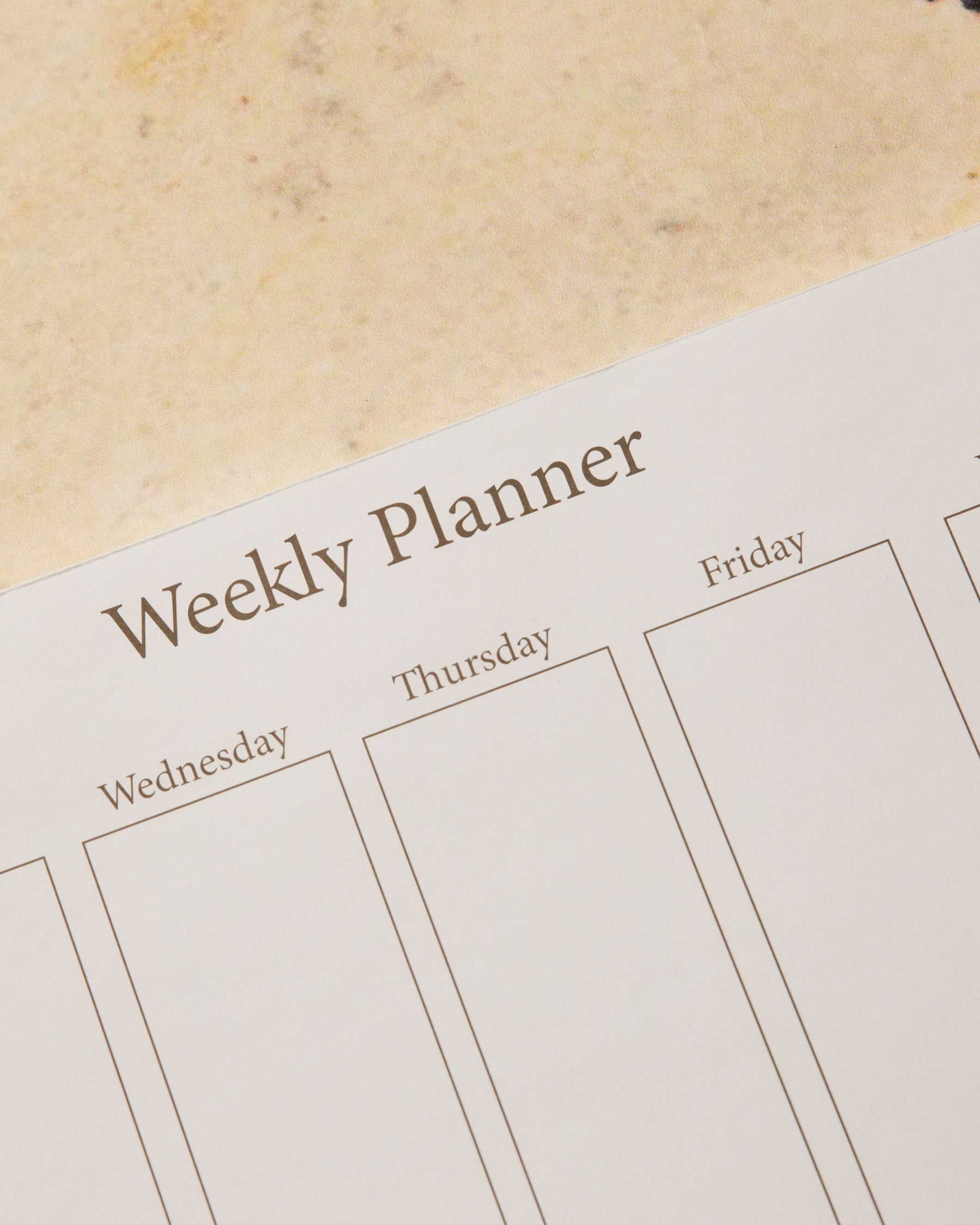 Weekly Planner Veggie