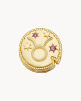 Taurus Horoscope Clip Charm | The Gray Box