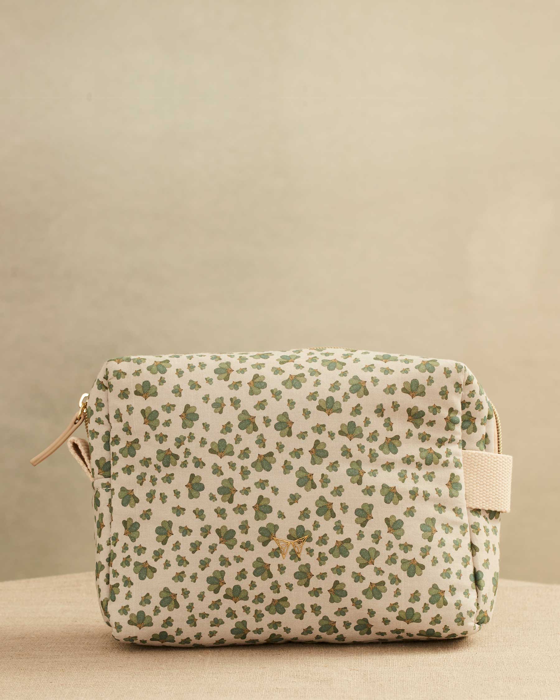 Green Flower toiletry bag | Limited edition