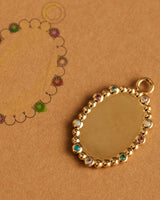 Oval Tutti Frutti Charm