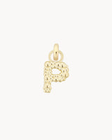 Charm Sand Dust Letter P